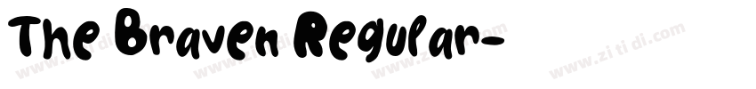 The Braven Regular字体转换